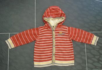 Joli gilet à capuche garçon 18 mois Sergent Major