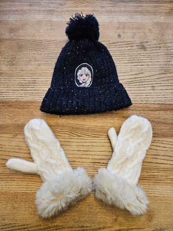Ensemble bonnet et gants taille 4/5 ans