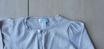 Gilet "argent" Obaïbi 18mois  neuf