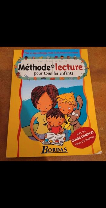 Livre Méthode de Lecture pour tout les enfants