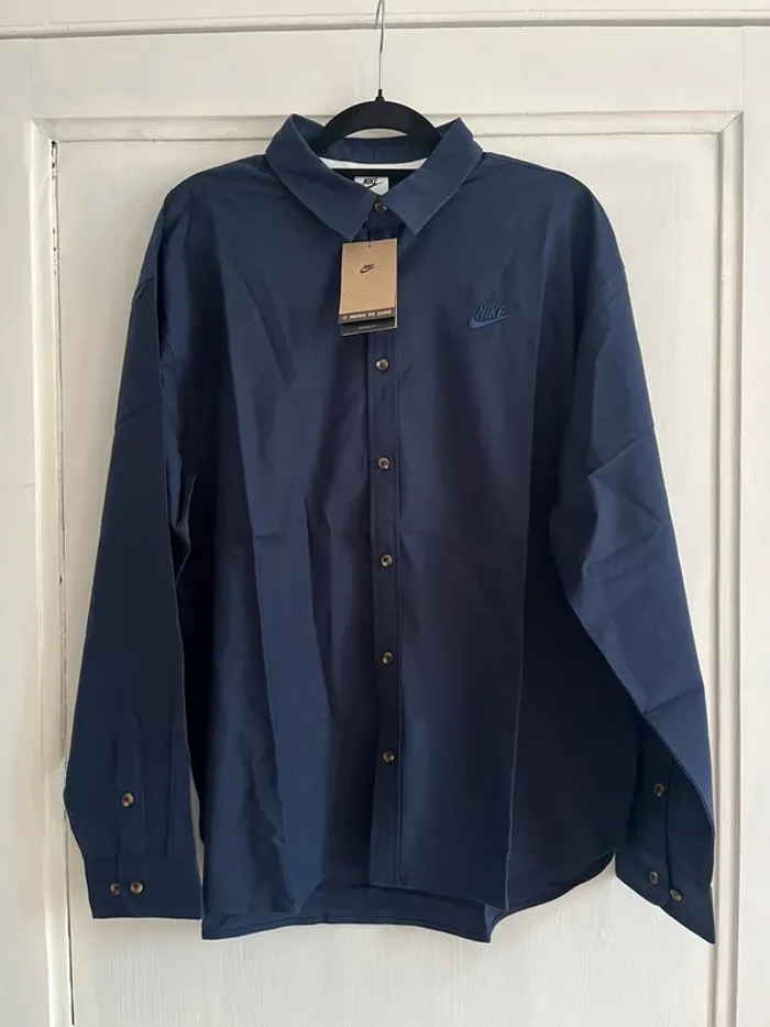 Chemise Nike bleu - photo numéro 2