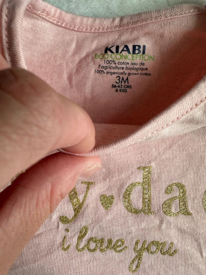 T-shirt manches courtes 3 mois - photo numéro 2