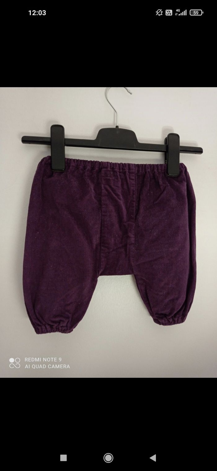 Pantalon les p'tits pots en 12 mois - photo numéro 3