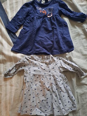 Lot de 2 robes