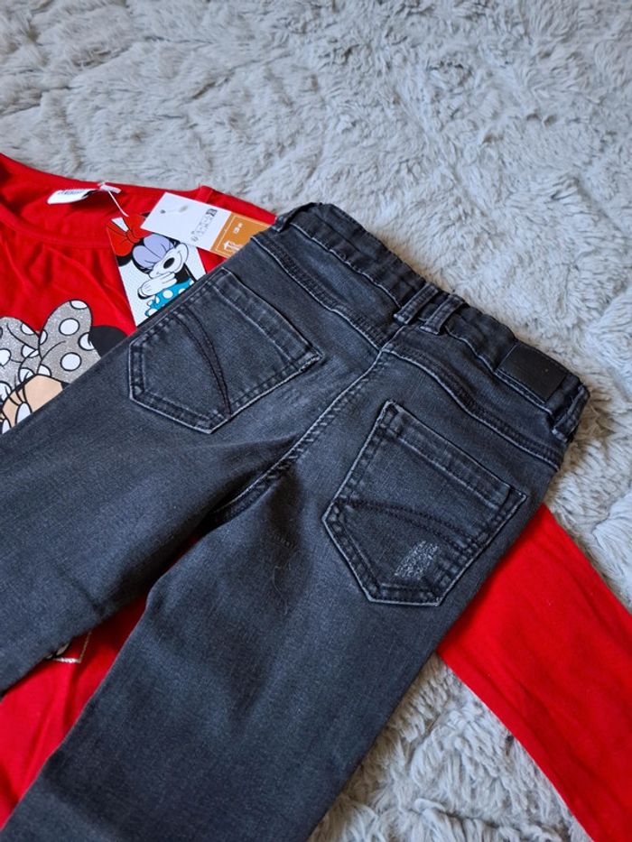 Magnifique ensemble skinny et haut 6/8 ans 🌺 tape à l'œil 🌺 excellent état - photo numéro 7