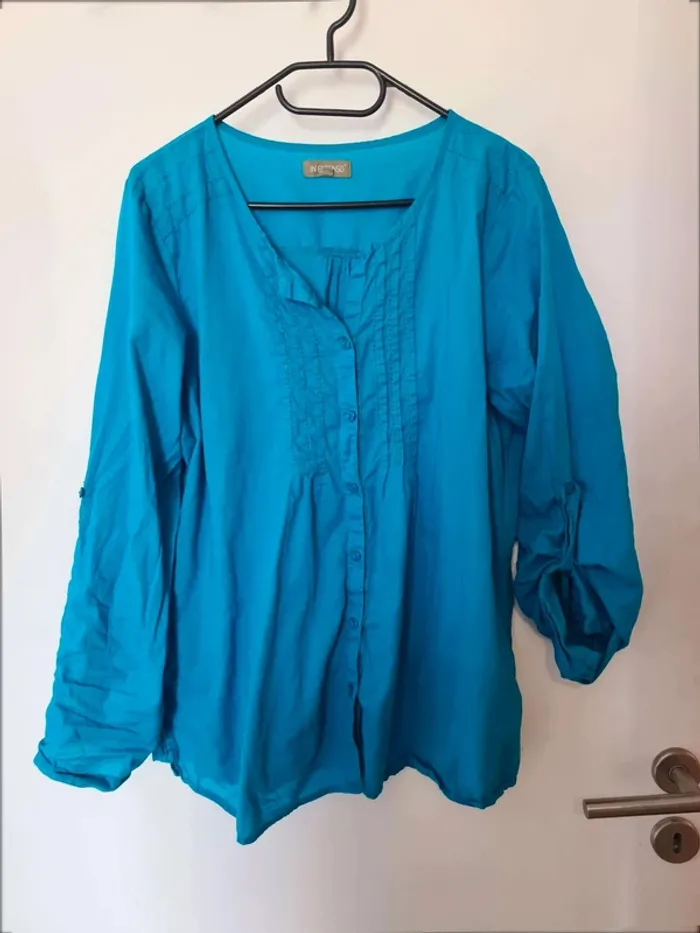 Blouse taille 46 48 coton