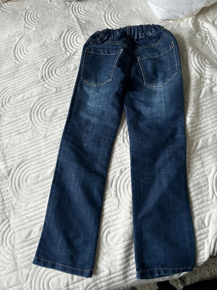 Jeans garçon 9 ans bleu brut - photo numéro 5