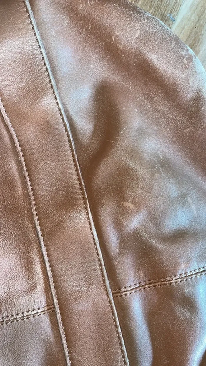 Sac Gérard Darel marron avec petit sac assortie - photo numéro 11