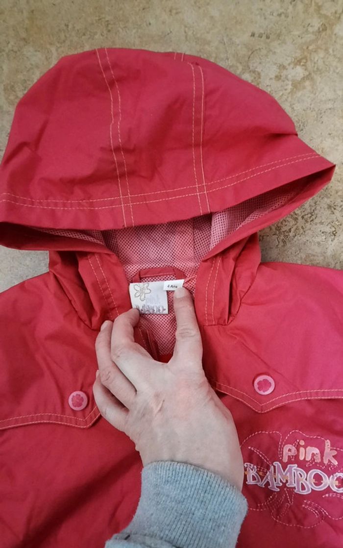Veste imperméable 4 ans - photo numéro 4
