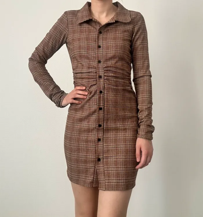 Robe cintrée style vintage