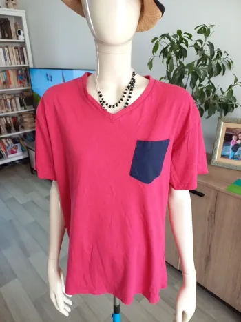 Tee-shirt femme rose T.L