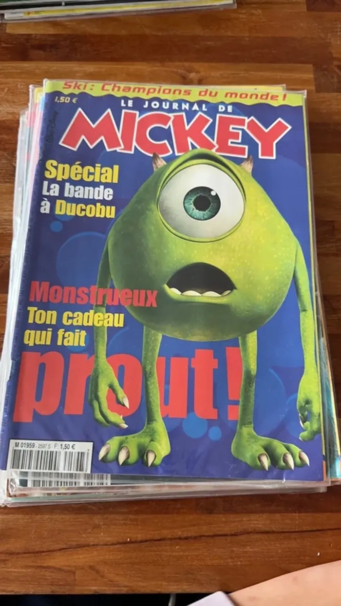 Lot magazines le journal de Mickey - photo numéro 4
