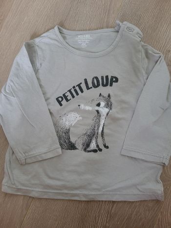 Tee shirt manches longues 6 mois