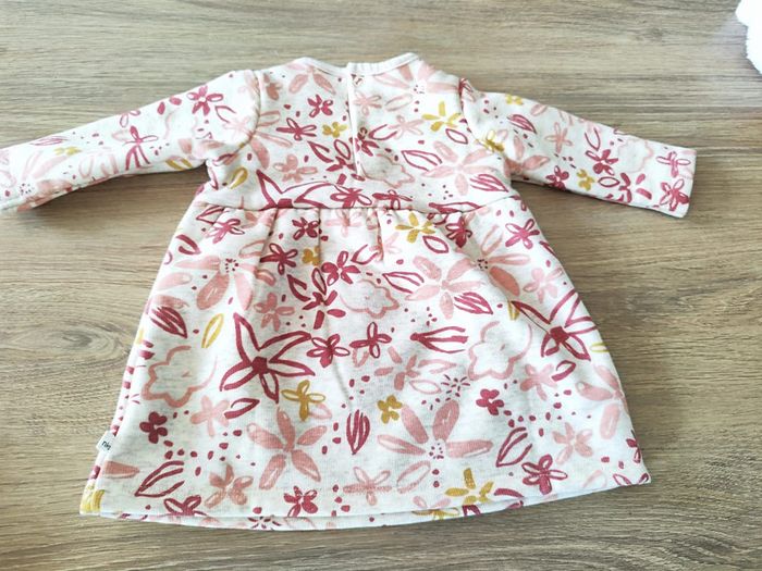 Robe fleurie ton rose Noukie's 1 mois - photo numéro 4