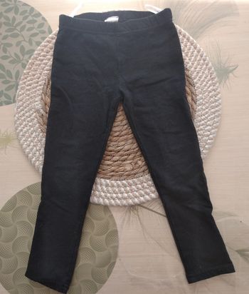 Legging noir 3-4 ans