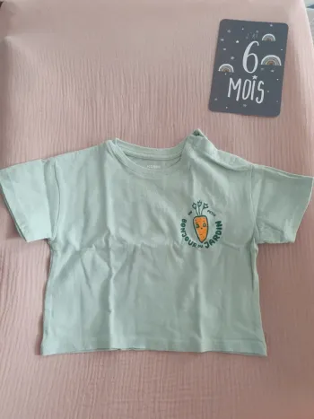 T-shirt 6 mois kiabi