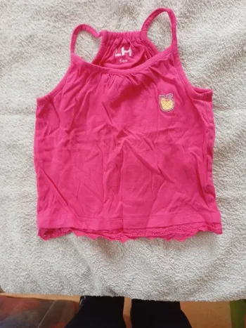 Haut débardeur fushia