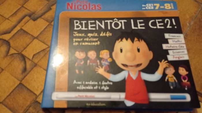 Livre le petit Nicolas du CE1 vers le CE2