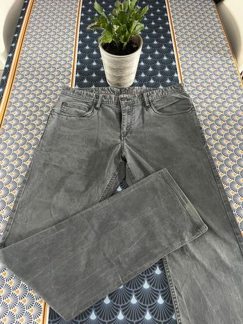 Jean homme gris marque célio taille 44