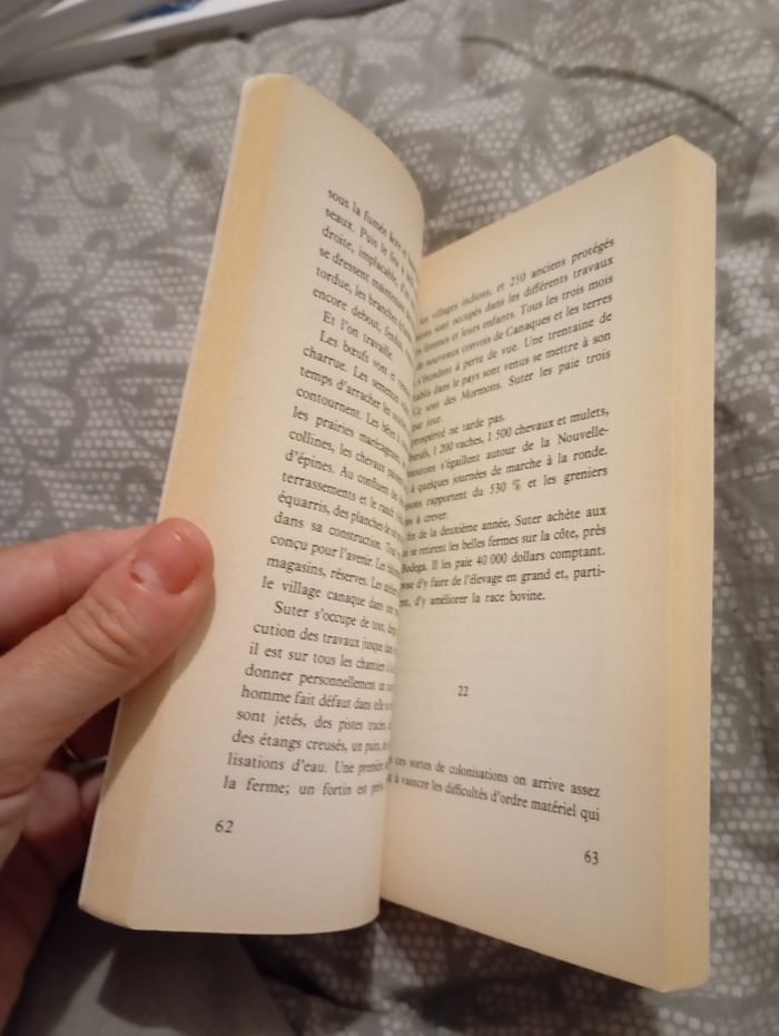Livre l'or de Blaise cendrars - photo numéro 3