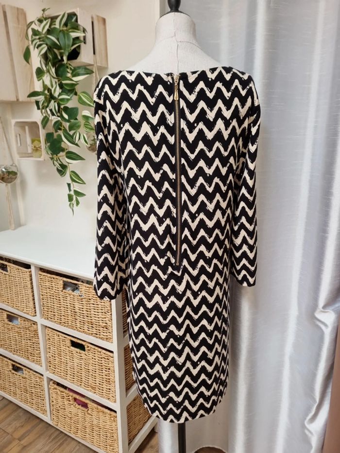 Robe noire Et beige Moda.H T:L - photo numéro 2