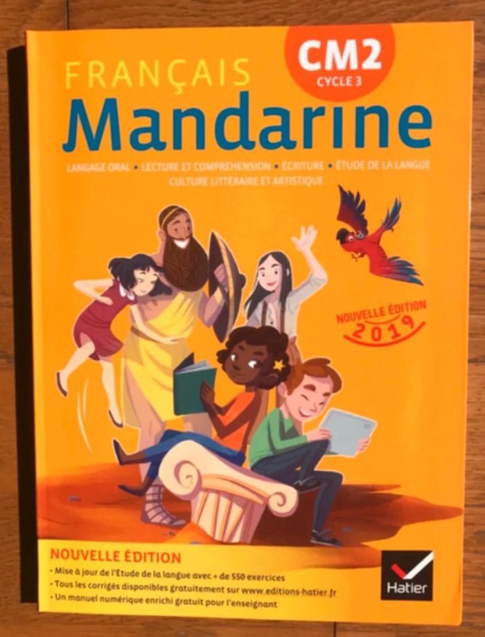 Mandarine - Français CM2 Éd. 2019 - Livre de l’élève