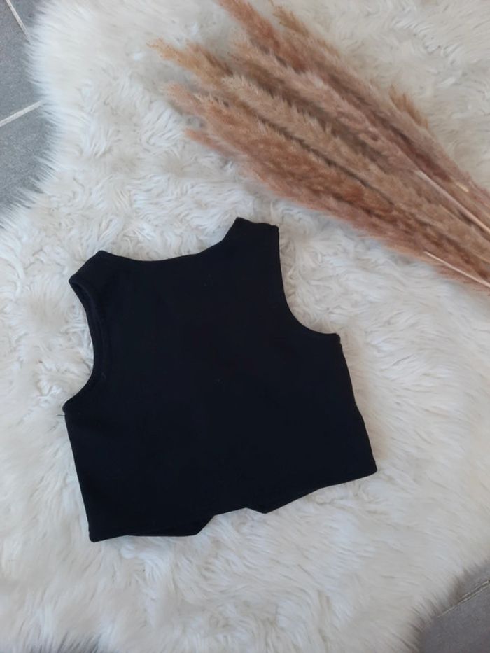 Gilet noir 12 mois - photo numéro 3