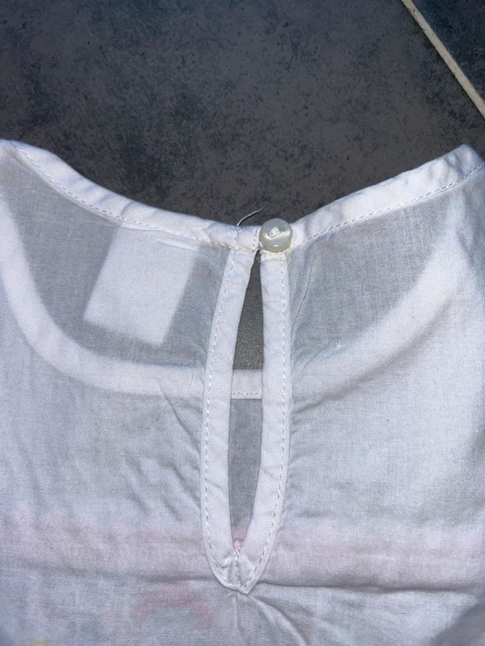 Blouse chemisier léger manches courtes bébé fille H&M - photo numéro 6