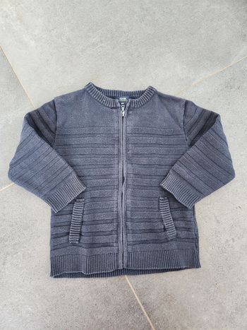 Gilet bleu marine 18 mois