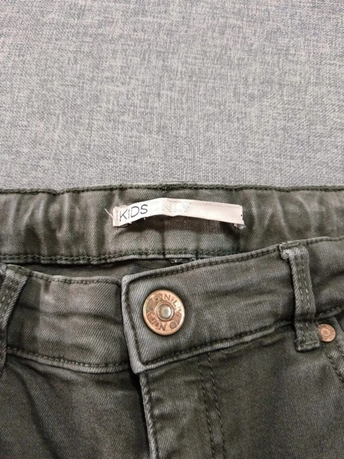 C63 pantalon kaki only 11 ans - photo numéro 3