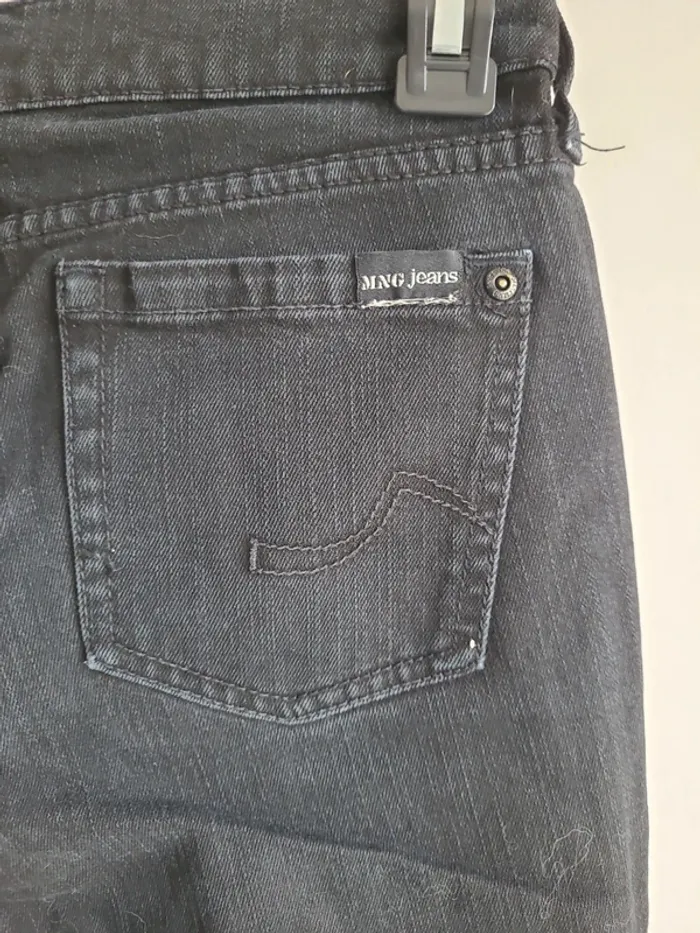 👖Jean noir MNG jeans taille 38👖 - photo numéro 3