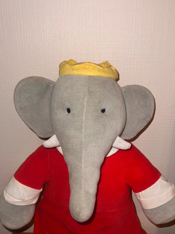 Peluche babar - photo numéro 3