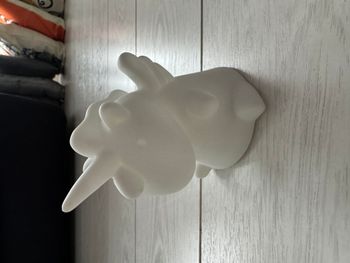 Veilleuse licorne blanche lumineuse qui change de couleurs
