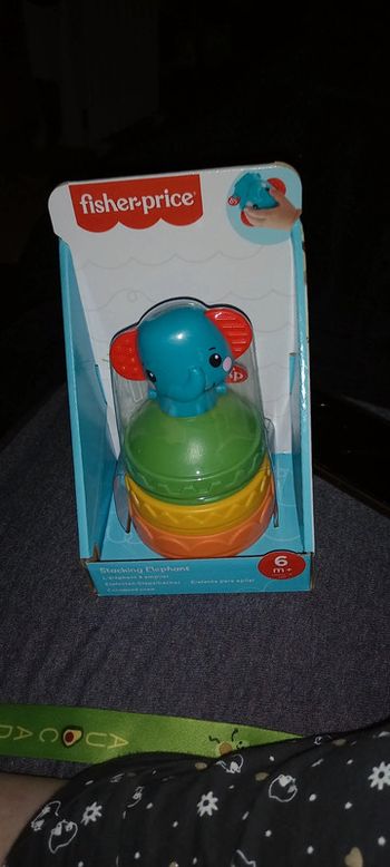 Elephant d' empilage fisher price neuf