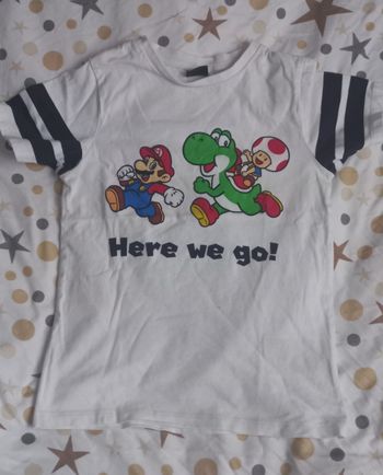 Tee shirt Mario 8 ans