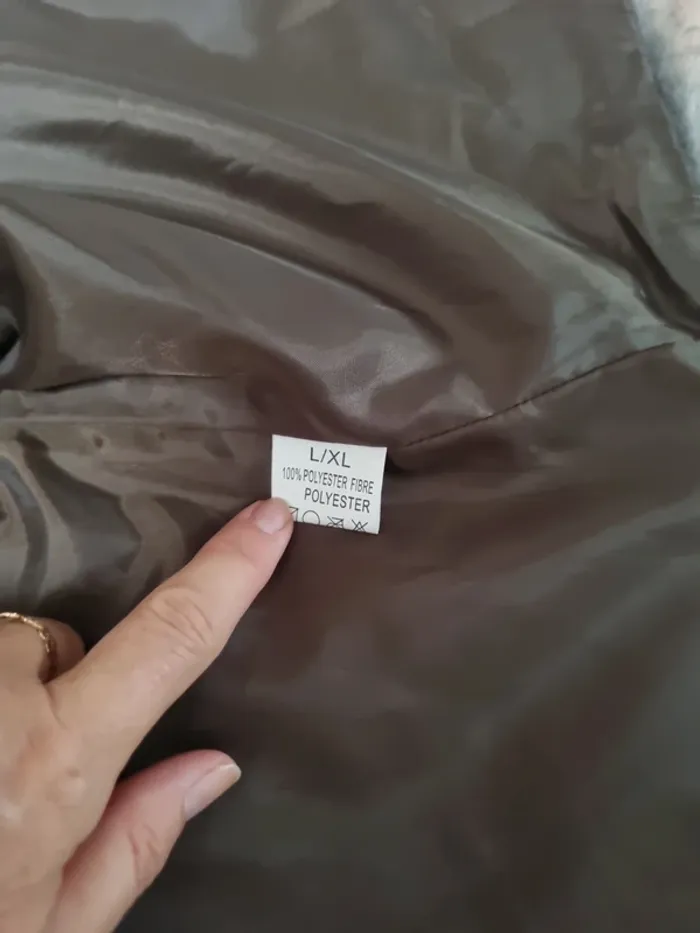 Gilet fourrure sans manches T:38 - photo numéro 4