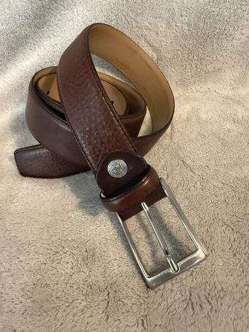Roy Robson - Ceinture en cuir - Marron grainé