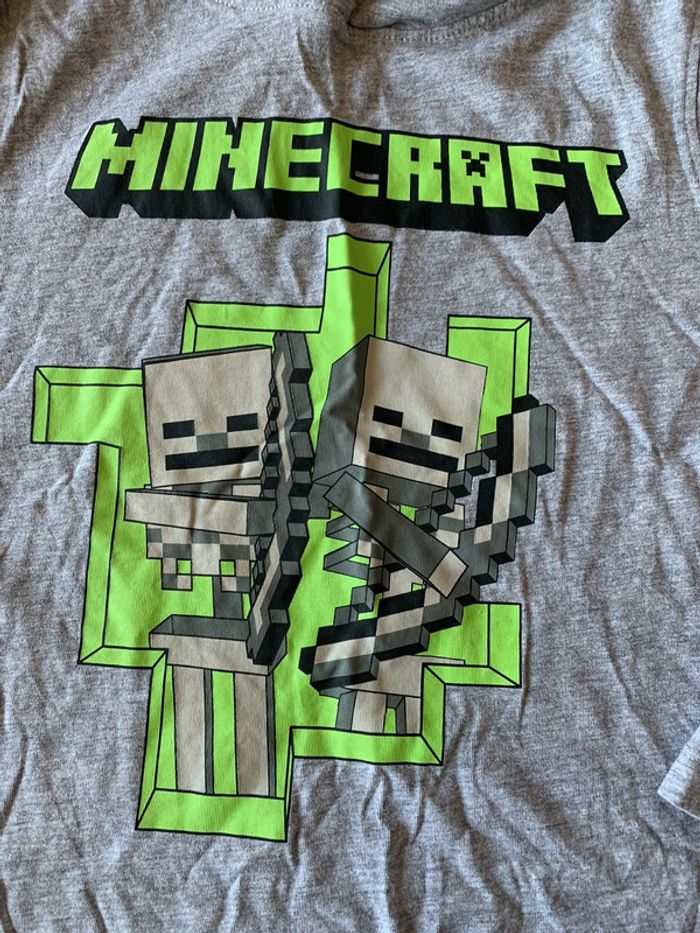 Jolie t-shirt garçons Minecraft - photo numéro 2