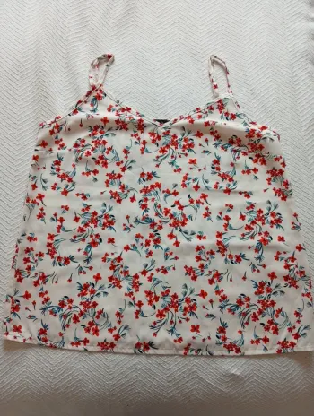 Haut-debardeur fleuri