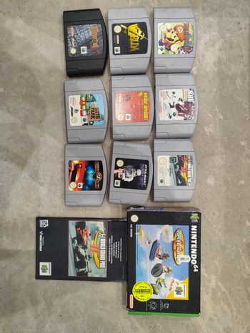 Lot jeux Nintendo 64