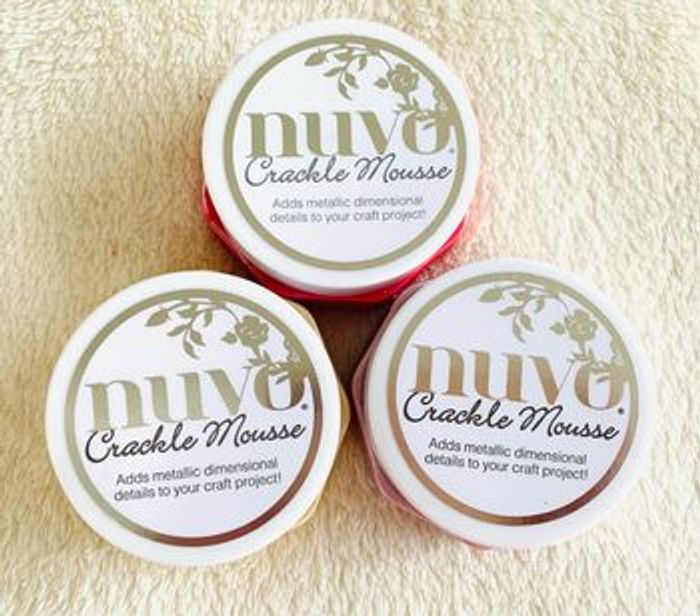 Lot de 3 Crackle Mousse Nuvo 3 couleurs différents - photo numéro 3