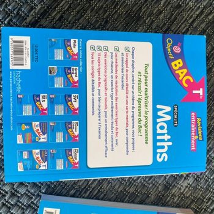 Livré Maths physique terminale - photo numéro 3