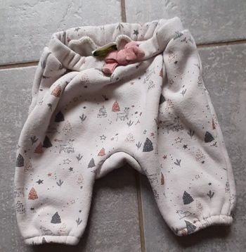 Pantalon fille tape à l'œil 1 mois