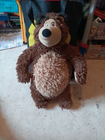 Peluche poilus michka 45cm env pas de vinted go