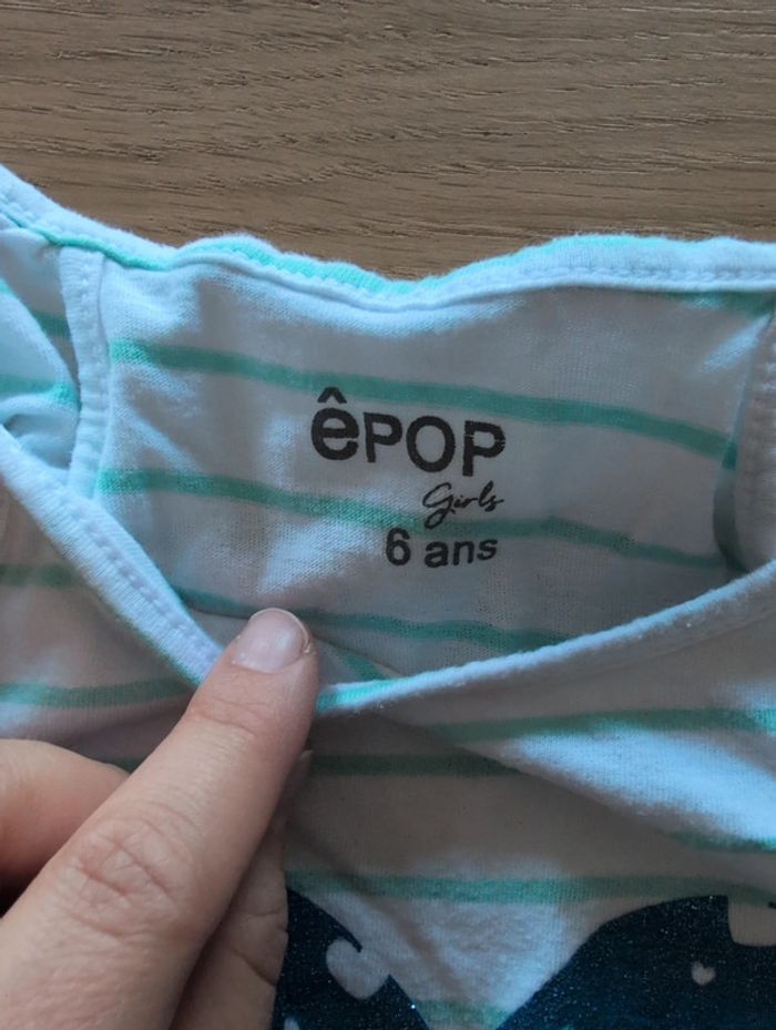 Tee shirt sans manche 6 ans - photo numéro 2