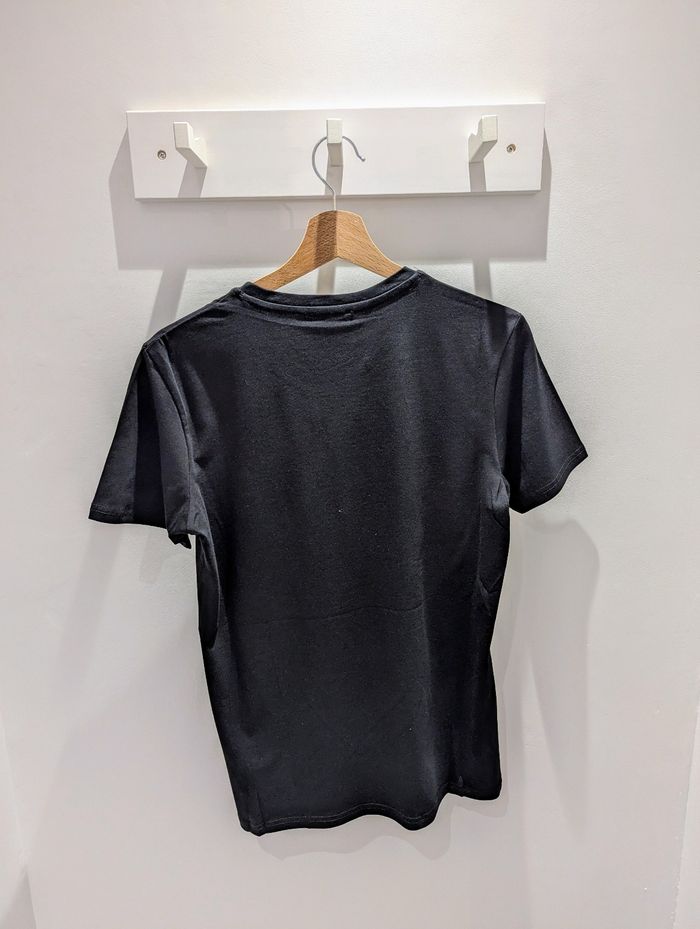T-shirt noir Montfleuri Taille M (taille petit) - photo numéro 4