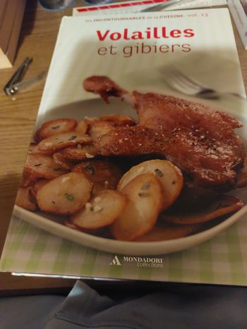 Livre de recettes volaille et 