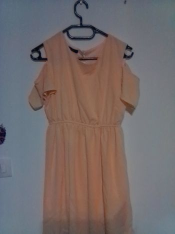 Jolie robe corail taille L