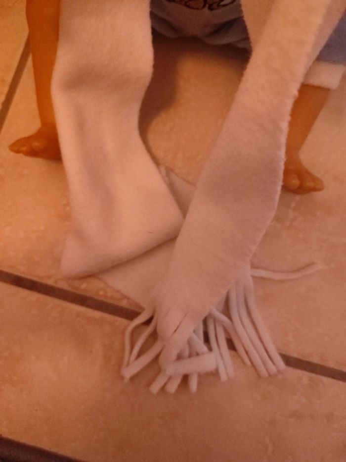 Bonnet écharpe polaire - photo numéro 4