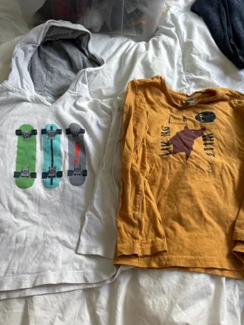 Lot tee shirt manche longue 5 ans Okaïdi